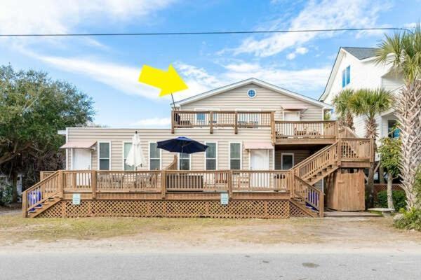Salty Shack Unit C - Salty Shack - Dog Friendly Home - Across From The Beach - Central Location! Фоллі-Біч Екстер'єр фото